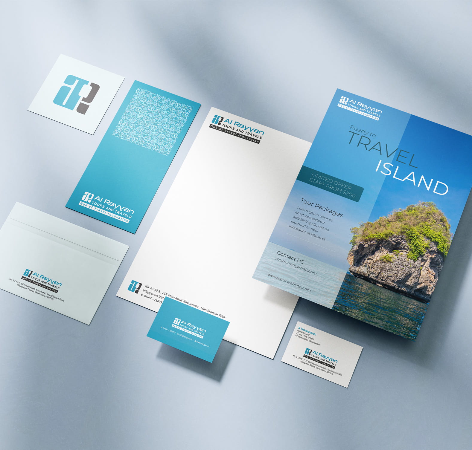 Al Rayyan Tours and Travels – Branding