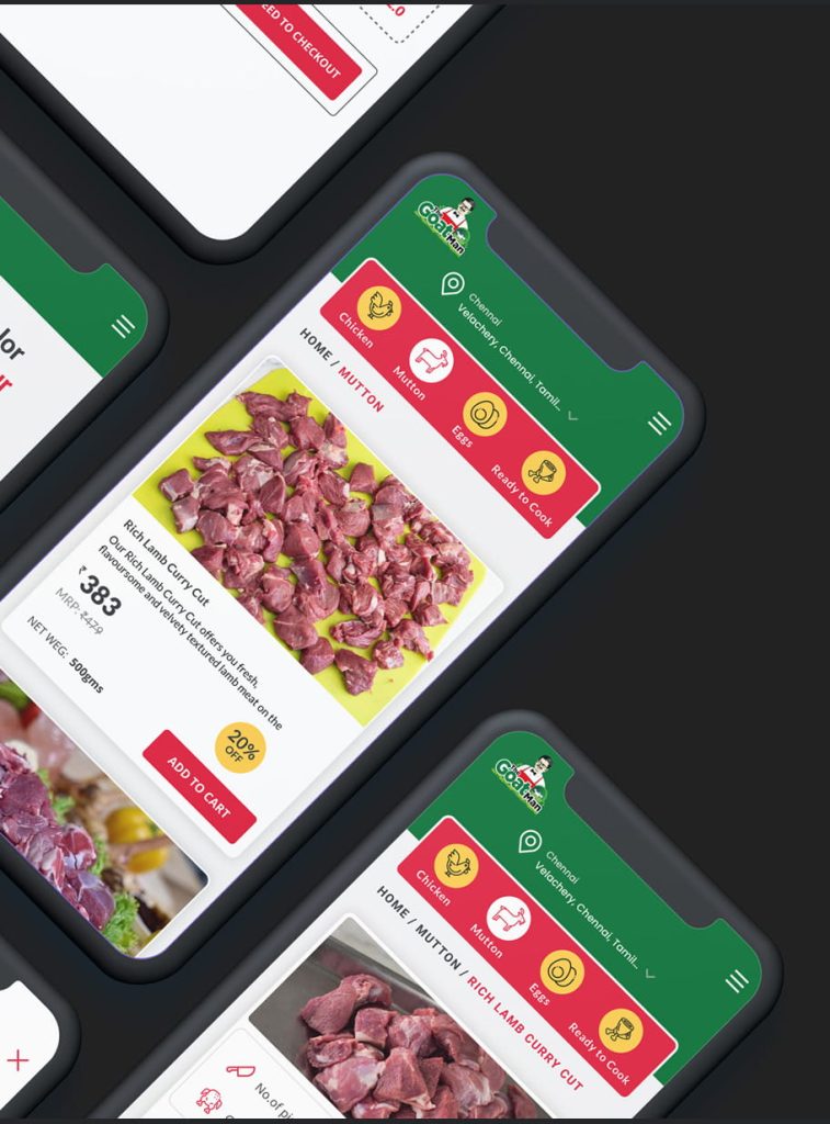 Order Meat Online Web Application