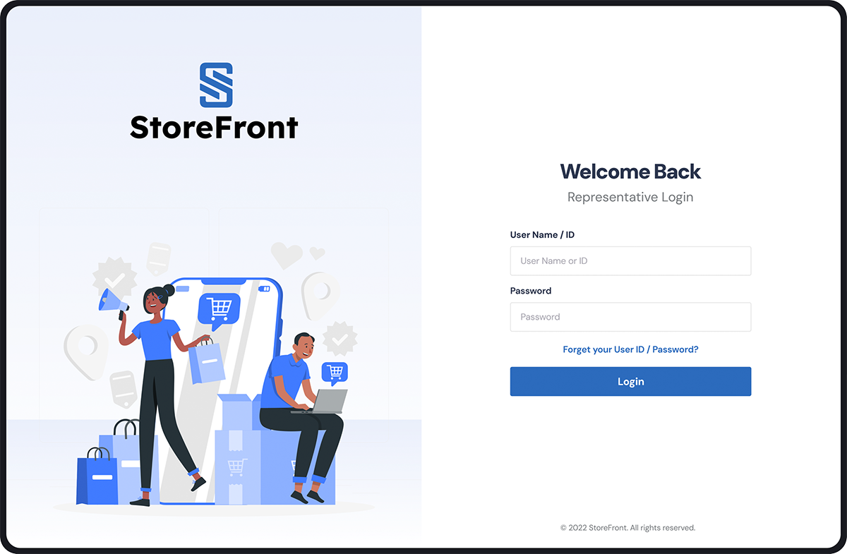 StoreFront-Login
